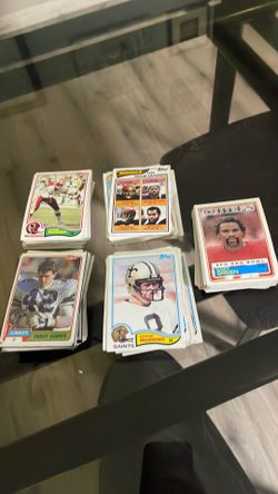 Vintage football cards