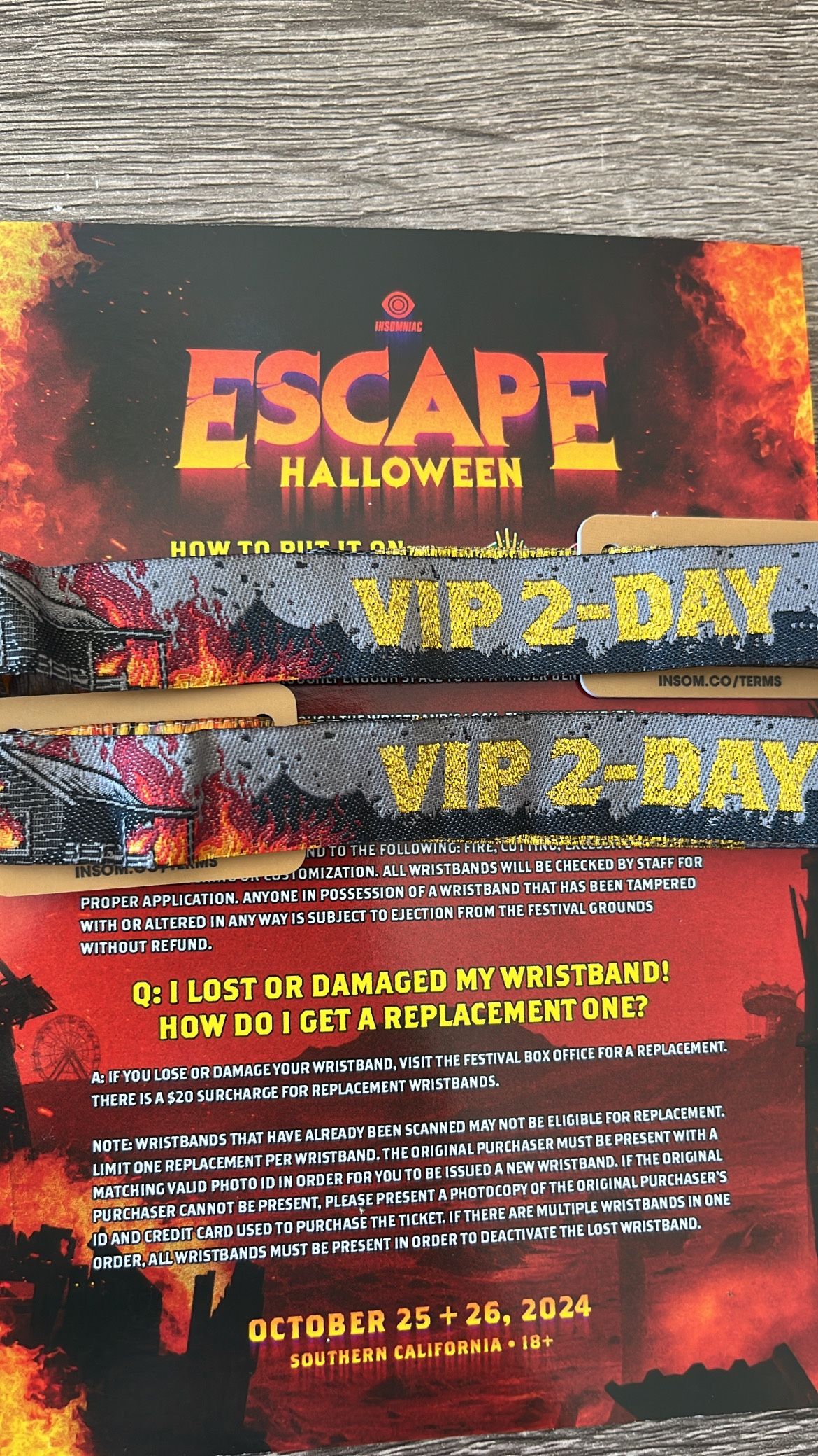 Escape Halloween VIP Tickets
