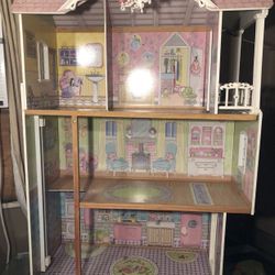Barbie House, Decoration,Barbie’s,and Clothes 