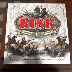 Risk 40th Anniversary Collector’s Edition – Rare Board Game