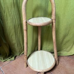 Vintage Bamboo Plant Stand