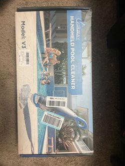 UIRWAY Handheld pool vacuum New in Box $75