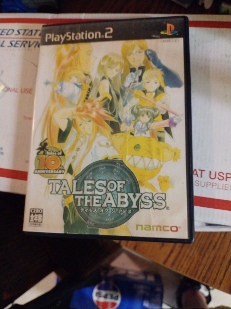 Tales Of The Abyss PS2 
