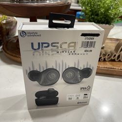 Lifestyle Advanced UPSCALe True Wireless Performance Earbuds Bluetooth IPX4 East Mesa 