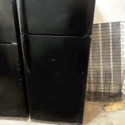 GE Black Refrigerator 