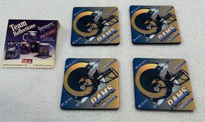 NFL Los Angeles Rams Coasters Set of 4