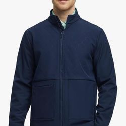 Men's Navy Blue Jacket Large $20