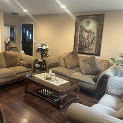 Living Room Sofa Set