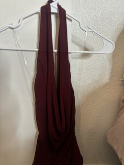 Burgundy shirt