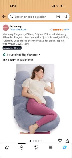 Momcozy Pregnancy pillow - only used twice