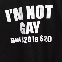 I,m    not    gay    t-shirt