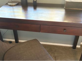 Wooden desk & Chair