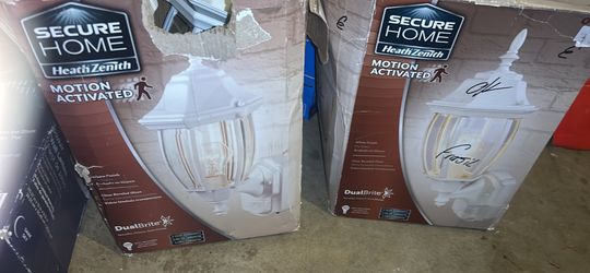 Two Security Lights Outdoor lights