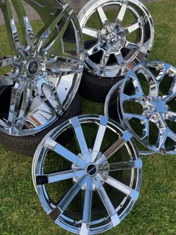 Now available All Chrome Wheels 🔥 All Sizes & Brands