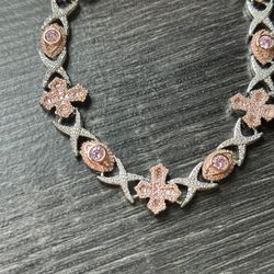 Rose Gold Micro Diamond Chain
