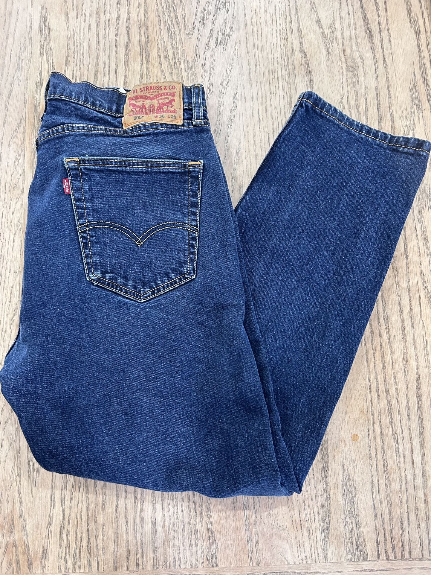 Levi’s 505 Men’s Jean Pants Size W36xL29