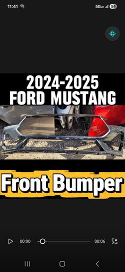 2024/2025 Ford Mustang Front Bumper Cover