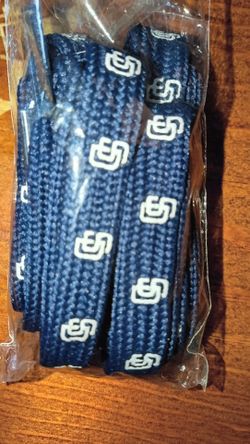 Padres shoe laces