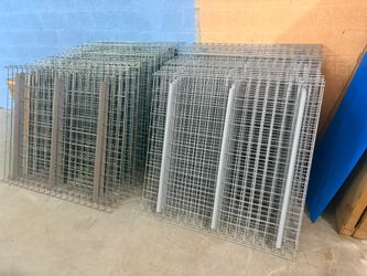Warehouse Closing Liquidation Heavy-Duty Wire Decking