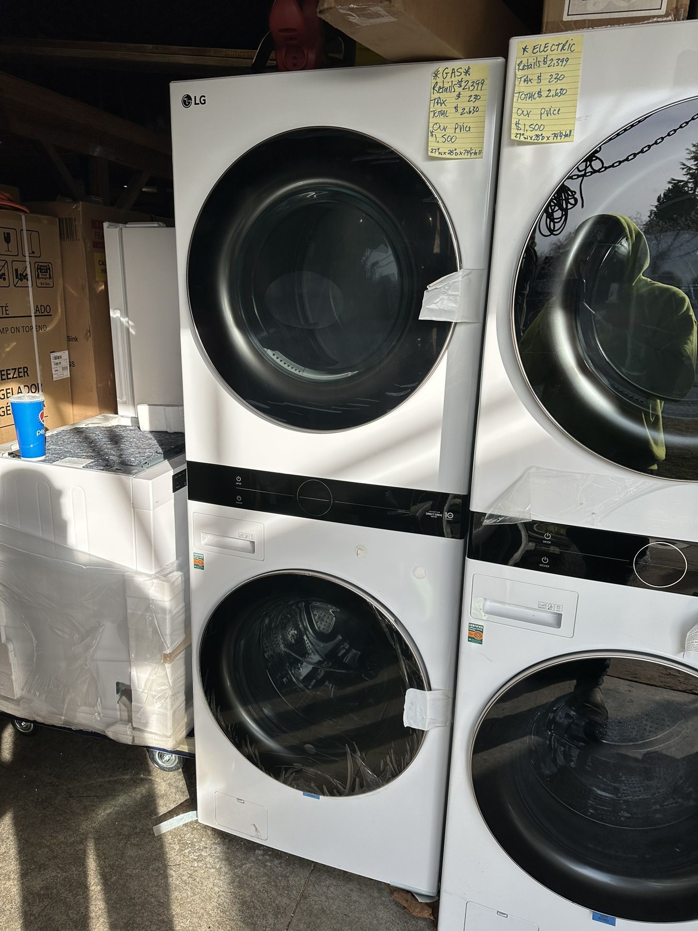 Lg Gas Washtower