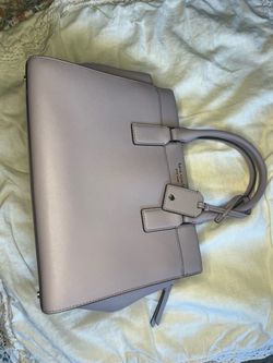 Kate Spade Lavender Saffiano Leather Tote