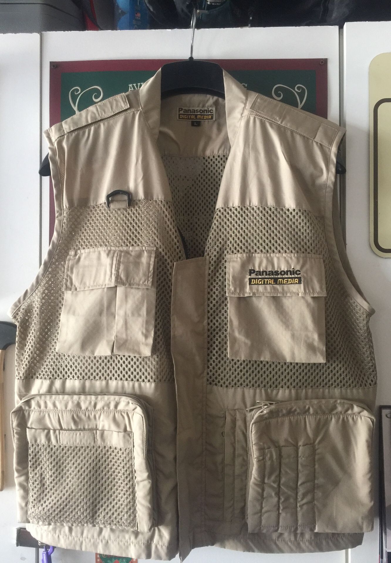 Panasonic photography vest Canon Nikon Sony