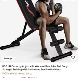 Yagud Weight Bench Press for Home Gym