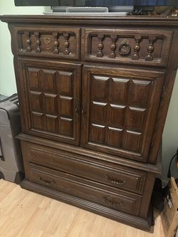 Wooden dresser