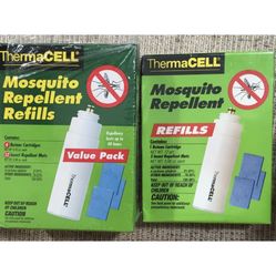 Thermacell Mosquito Repellent 4 Cartridges & 17 Mats 