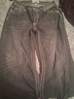 2 pairs of jeans (flared & baggy)