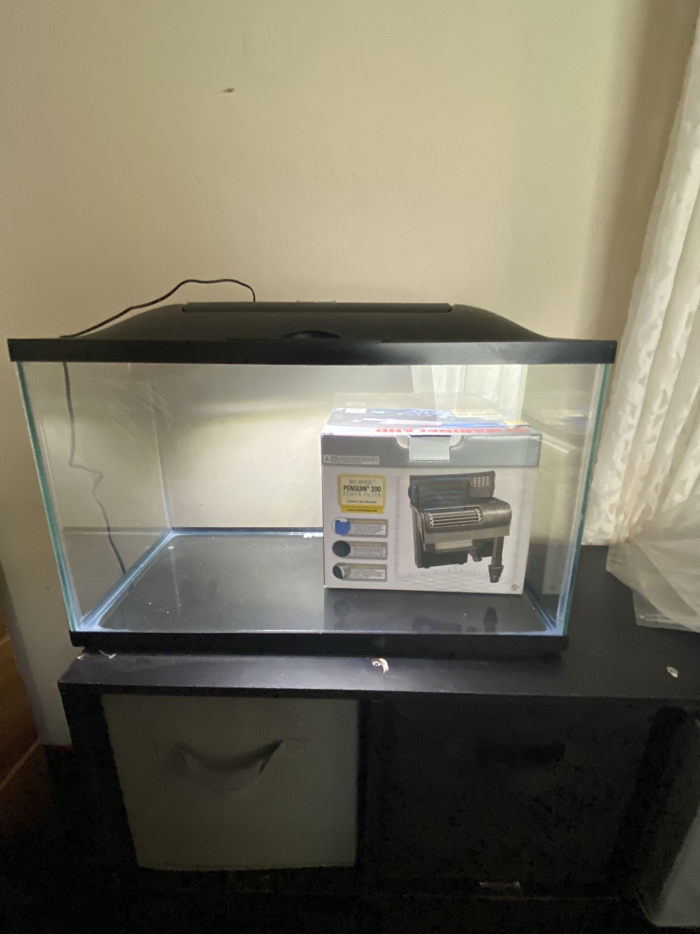 10 gallon Fish Tank Aquarium