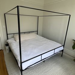 King Canopy Bed - Delivery This Weekend Only