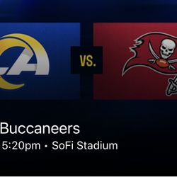 Rams Vs Buccaneers  (Sunday Night)