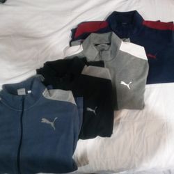 Vintage Puma Sweatsuit And Track Suit Jackets (XL And 2XL)