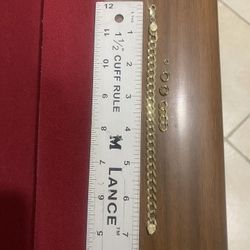 14K Gold Bracelet – Real Gold – Solid – Men’s/Women’s – Priced to Sell