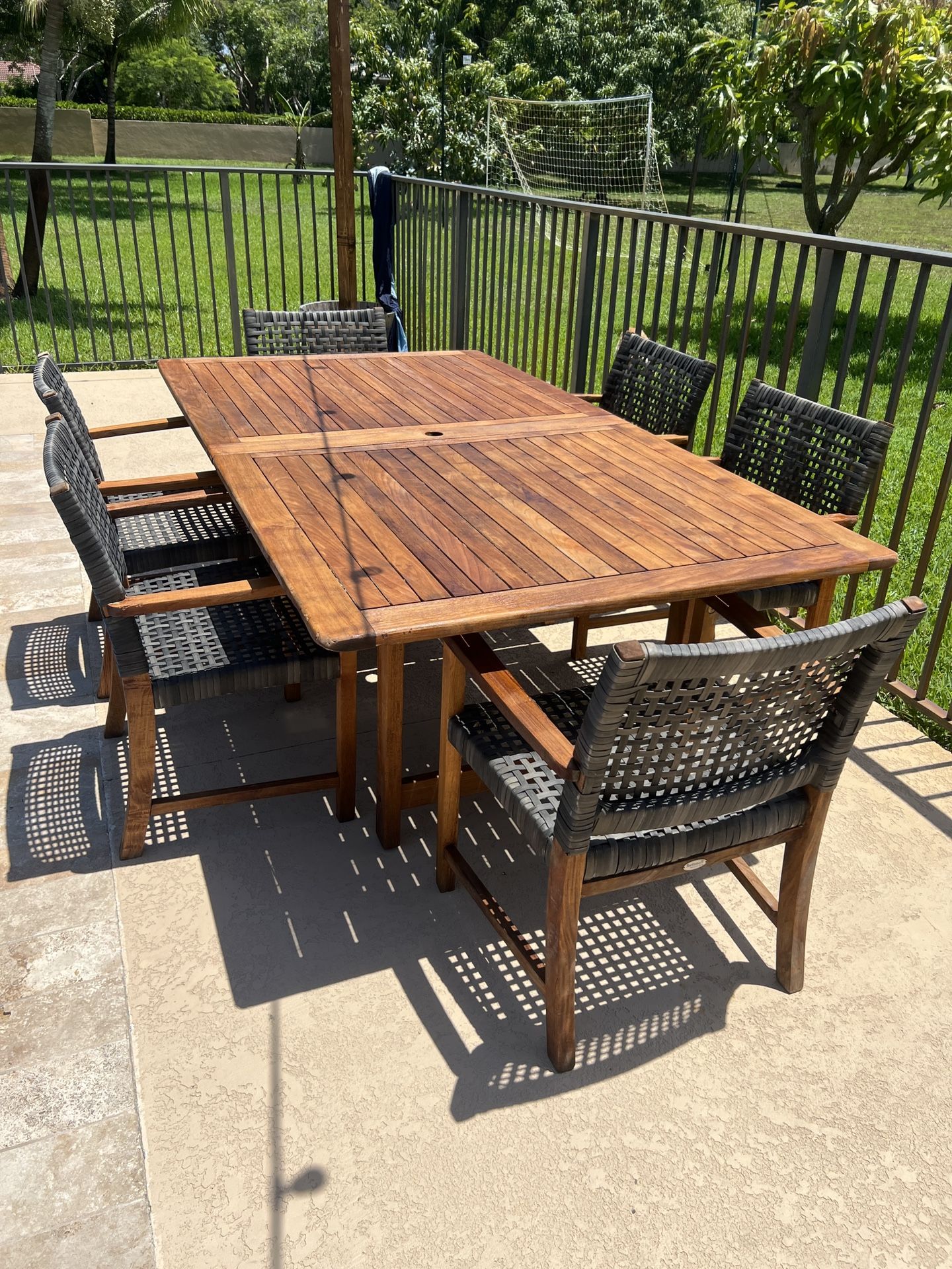 Teak Outdoor Patio Furniture Set