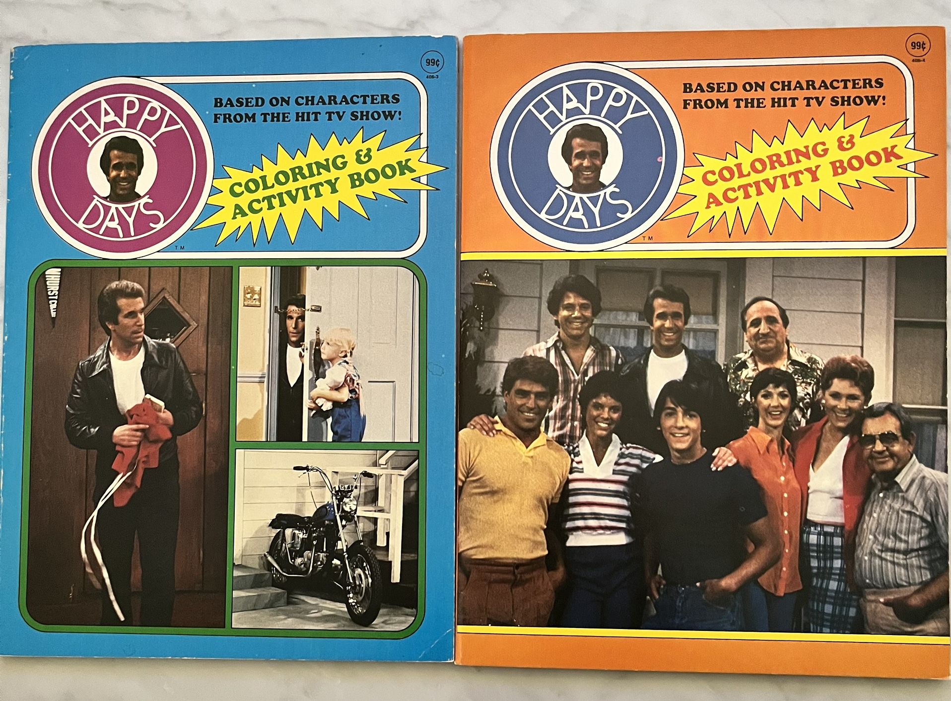 “Happy Days” Memorabilia Coloring Book