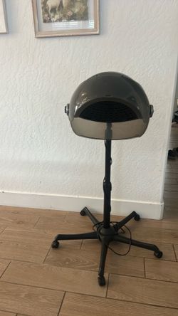 Hair dryer on wheels