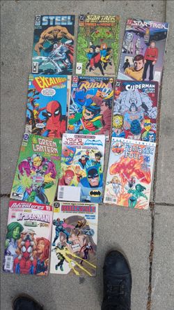 comic books and some of those  papers Rip it
