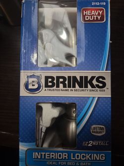 Brinks privacy door knob