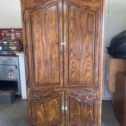 Thomasville Oak Armoire