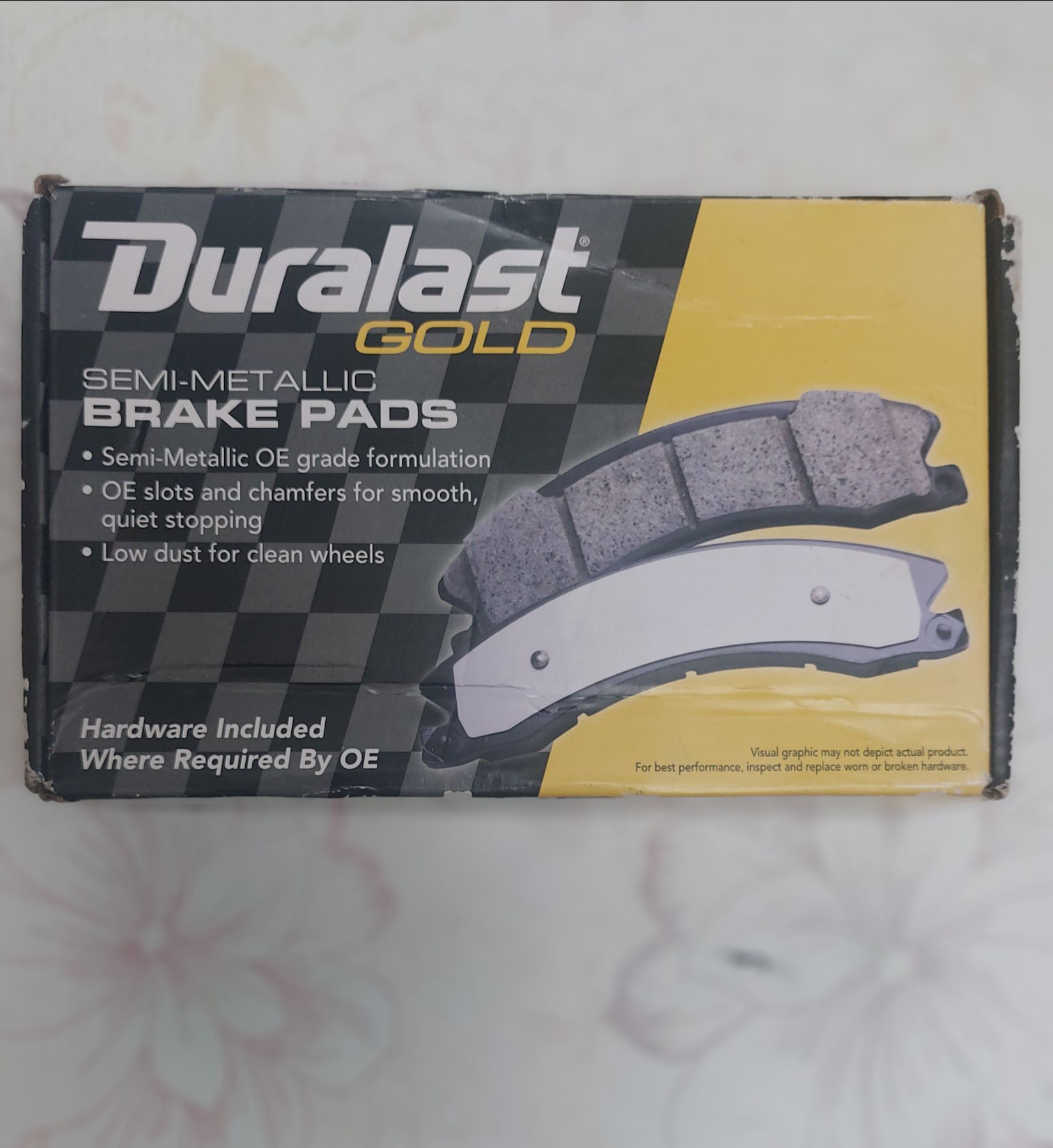 Duralaat gold brakes pads, I don't share my phone number