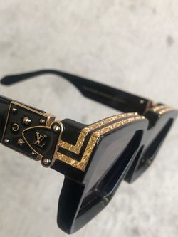 Louis Vuitton Sunglasses 1.1 Millionaire Virgil Sunglasses Black