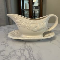 Gibson Home Dish White Bowl With Plate Dishwasher And Microwave Safe