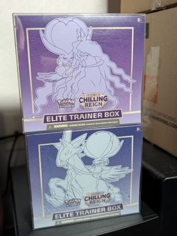 Pokemon Chilling Reign ETB set