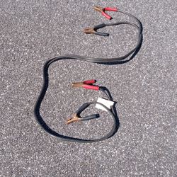 High Quality Heavy Duty Jumper Cables In Excellent Condition 