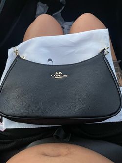 Black coach purse
