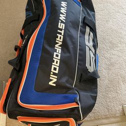 Cricket Kit Bag Pad And Helmet