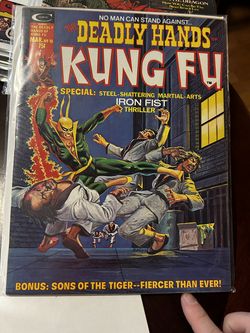 Deadly Hands of Kung-Fu Magazines!