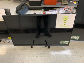 40 “ tv no stand $70 today !!!